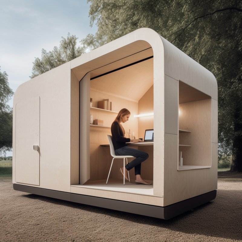 Mikrodomy: trend miniarchitektury dla prostoty i mobilności