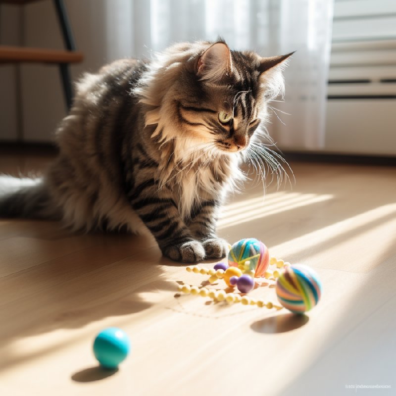 Odłóż telefon i baw się z kotem