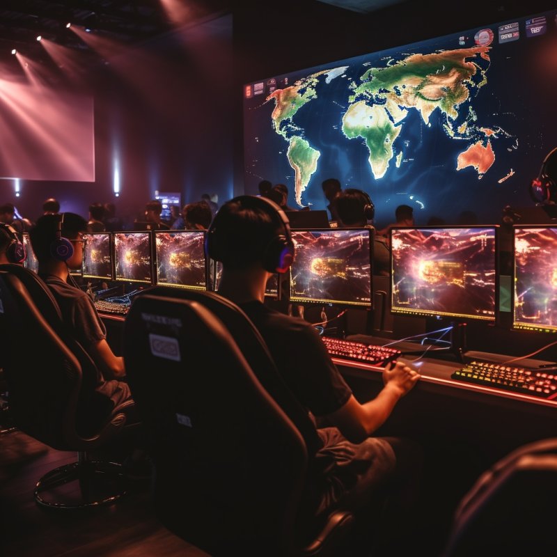 Rozwój przemysłu gier komputerowych i turniejów esportowych