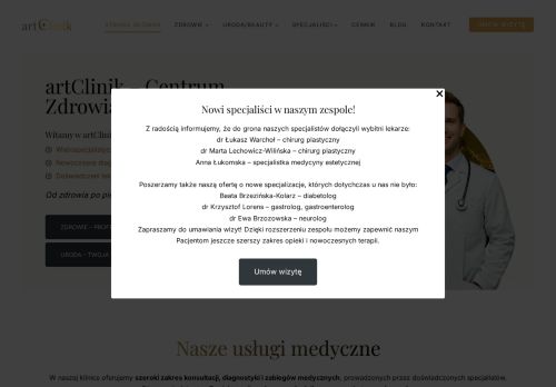 ArtClinik Kraków Kosmetologia ArtClinik Kraków Kosmetologia