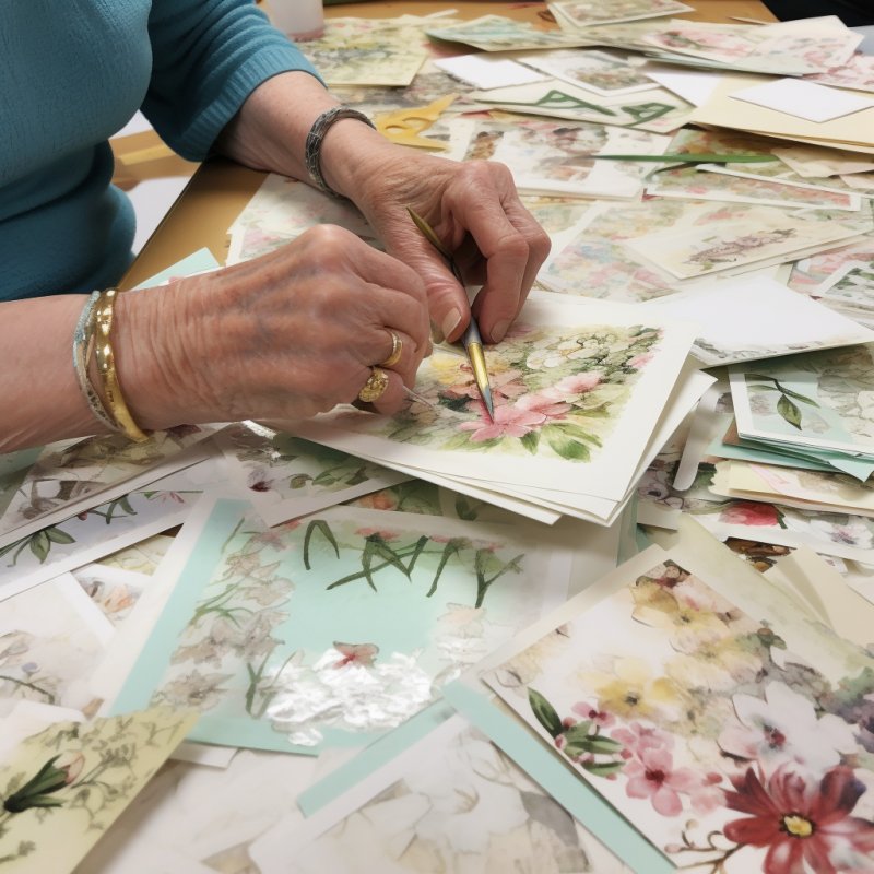 Kartki okolicznościowe: składanie z serca