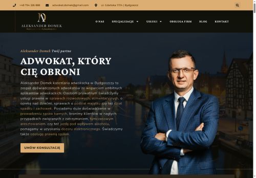 Dobry adwokat, Bydgoszcz. Profesjonalne Wsparcie.