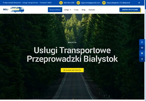 BGU Przeprowadzki Profesjonalny transport mebli