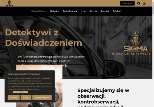 Detektyw Olkusz Kraków Katowice Sigma