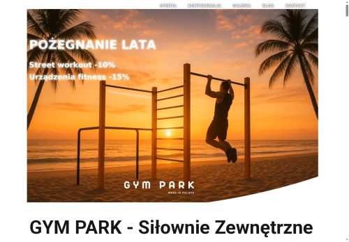 Siłownie zewnętrzne producent Gym Park