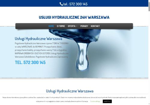 Hydraulik 24h do awarii w Warszawie