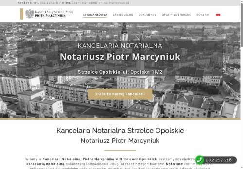 Piotr Marcyniuk Kancelaria Notarialna